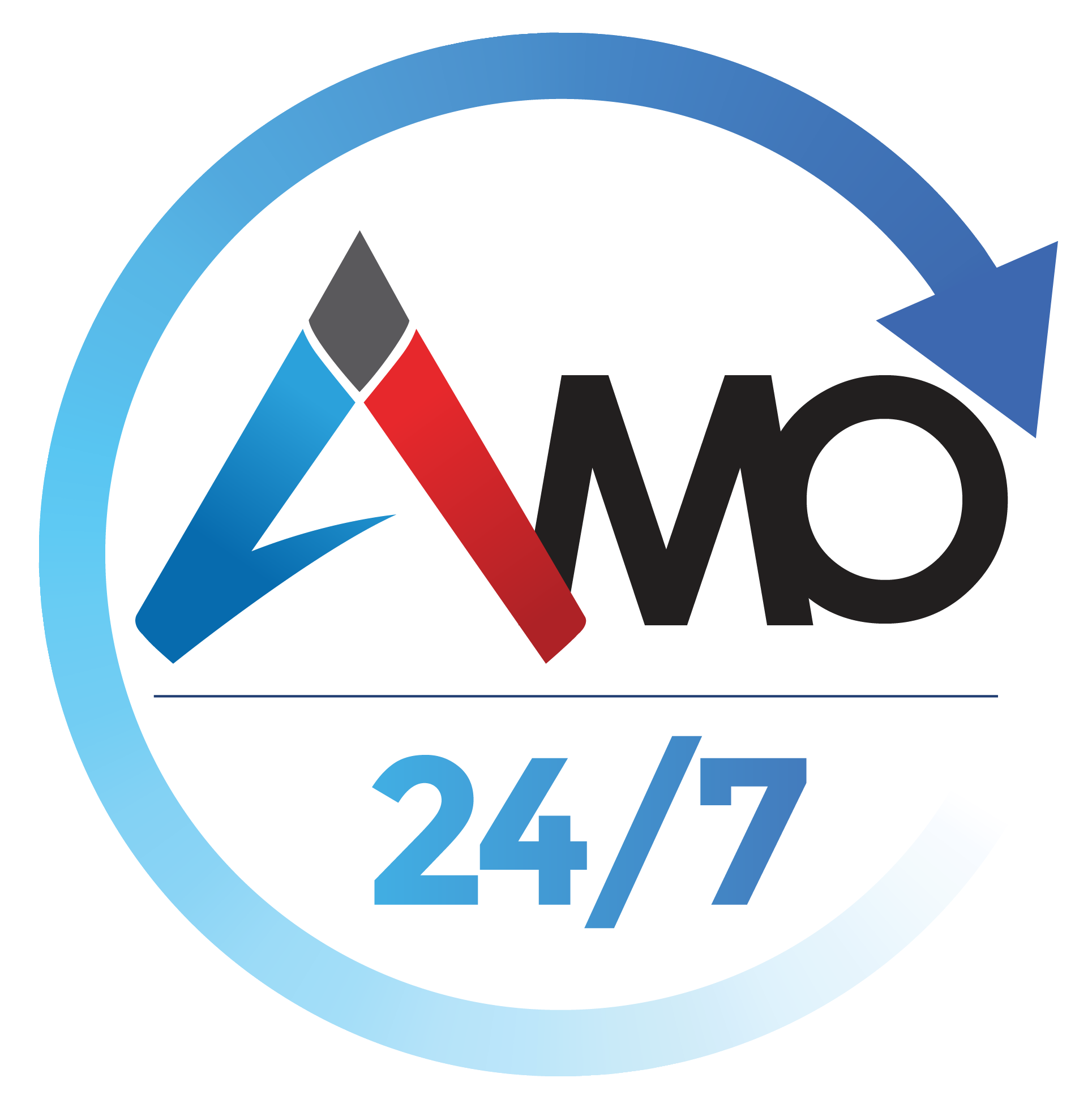 AMO247 logo