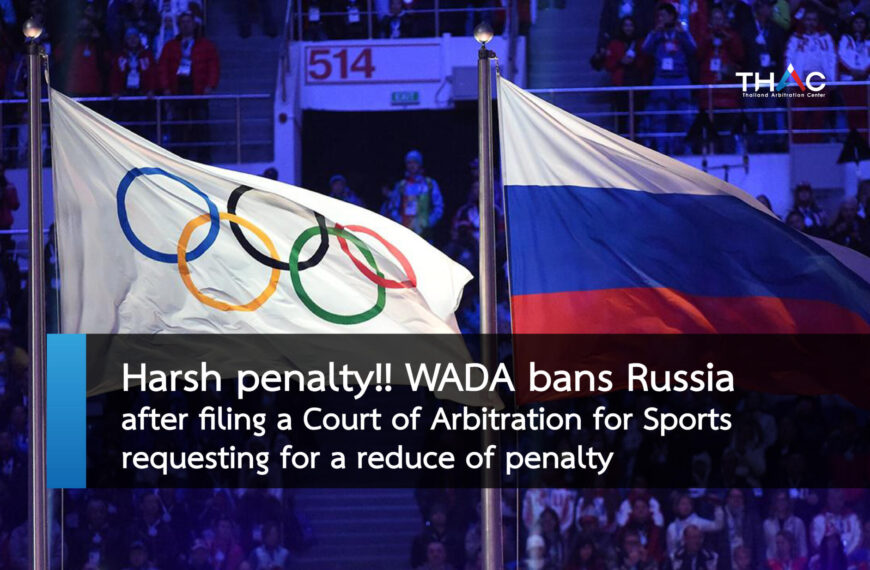 Harsh penalty!! WADA bans Russia after filing a Court of Arbitration for Sports requesting for a reduce of penalty